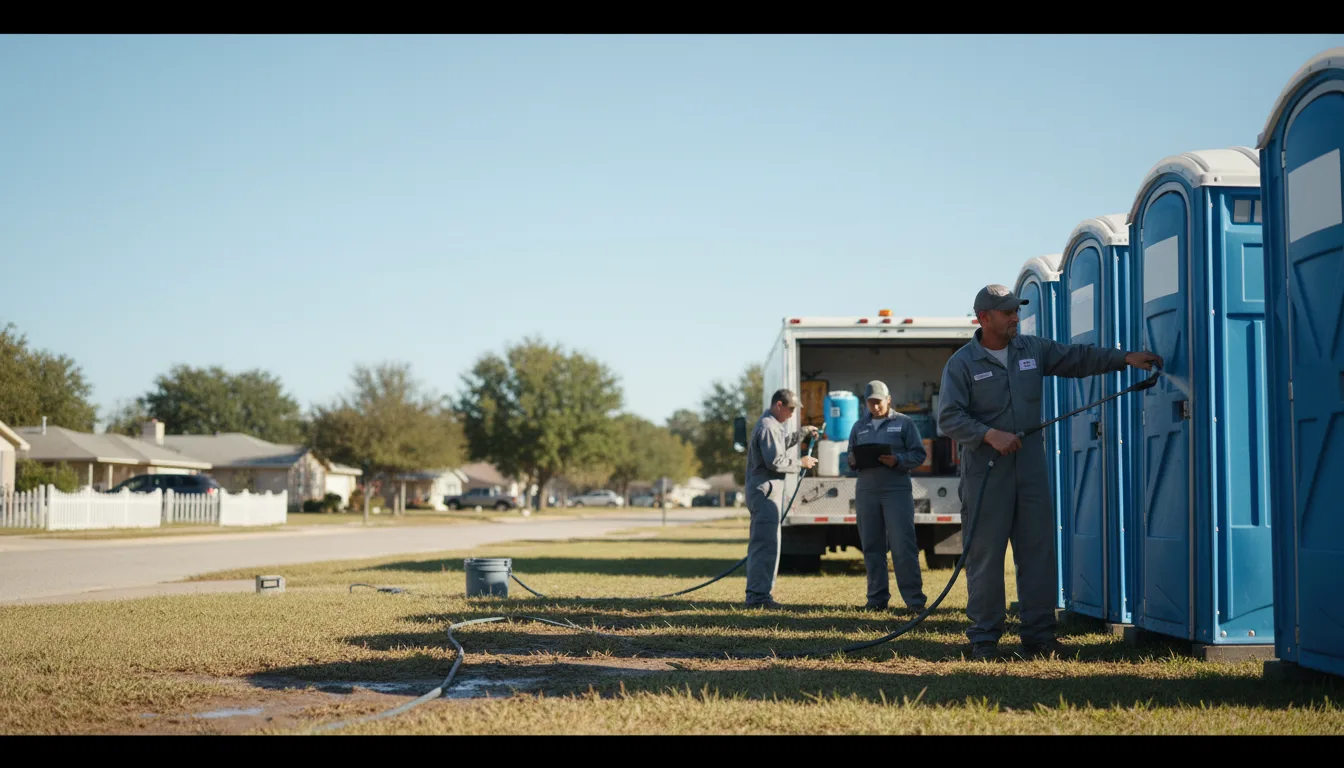 Long-Term Portable Toilet Rental in Hoagland, IN near me